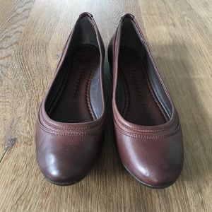 Frye Agnes Ballet Flat dark brown 6.5